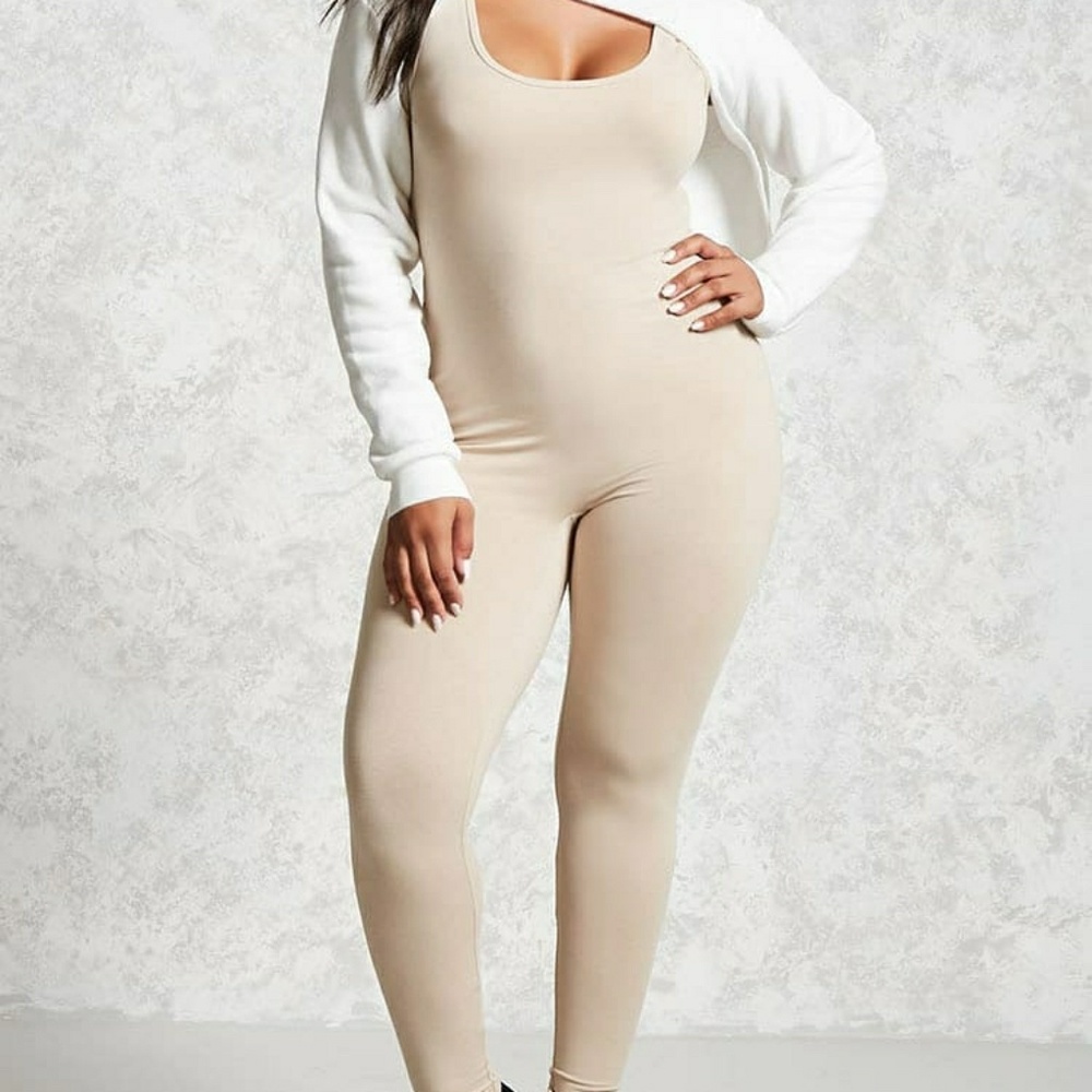 Nude jumpsuit